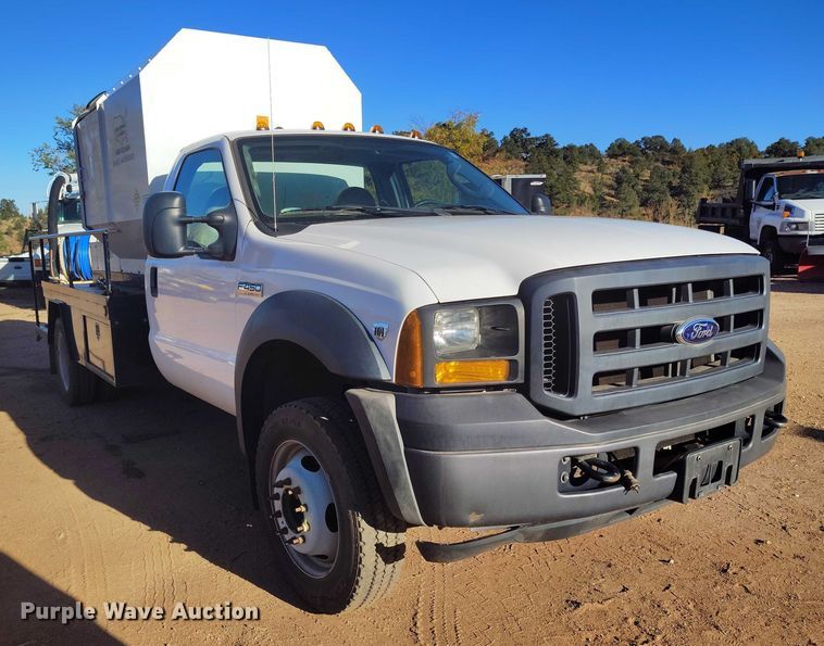 image for item BI9773 2006 Ford F450 Super Duty XL sewer rodder truck