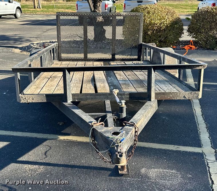 image for item DF8643 2010 Jims Trailer utility trailer