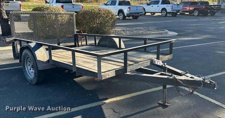 image for item DF8643 2010 Jims Trailer utility trailer