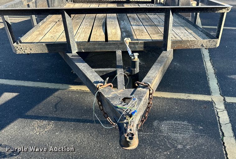 image for item DF8643 2010 Jims Trailer utility trailer