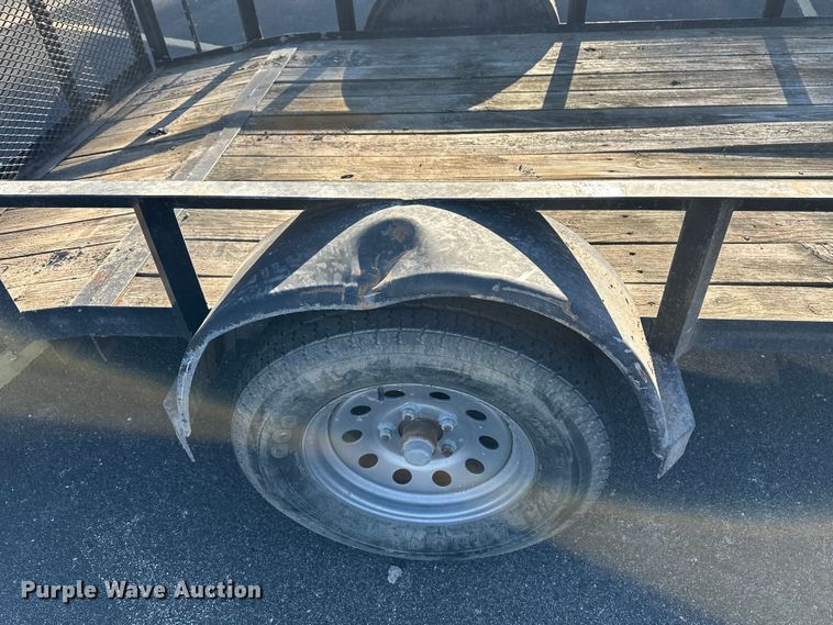 image for item DF8643 2010 Jims Trailer utility trailer