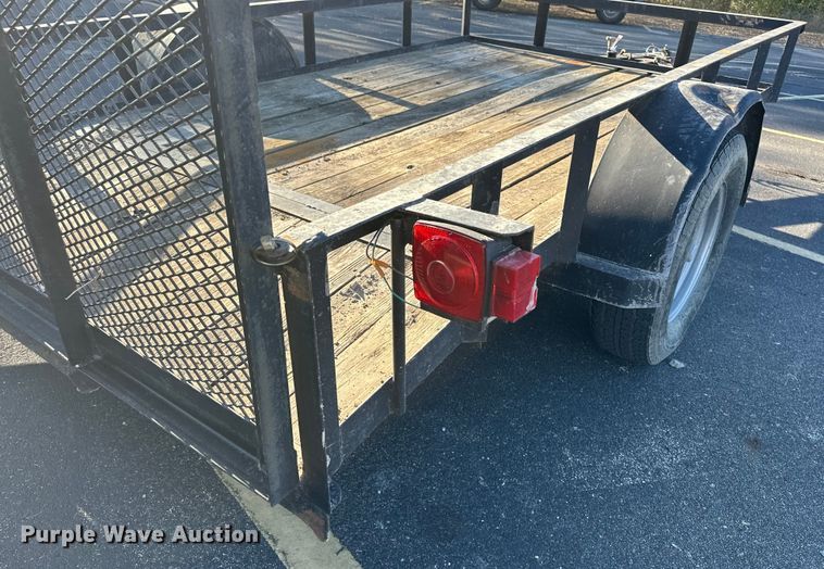 image for item DF8643 2010 Jims Trailer utility trailer