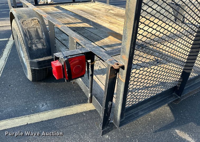 image for item DF8643 2010 Jims Trailer utility trailer