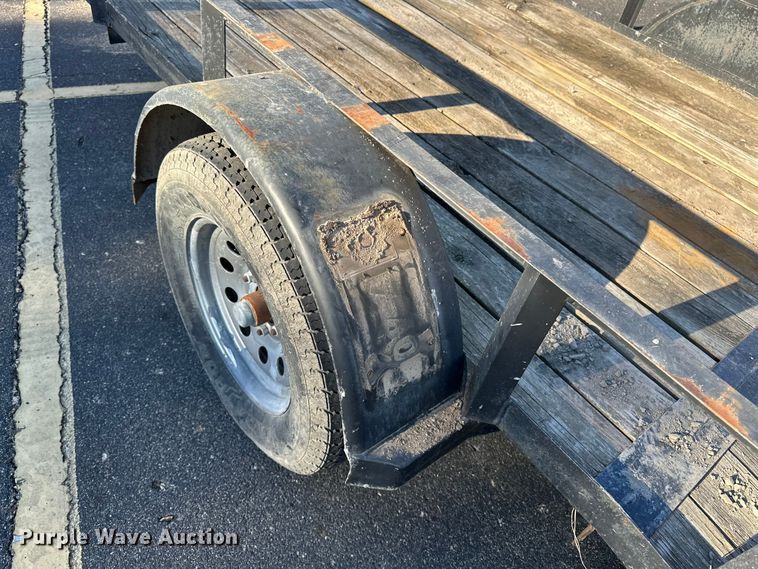 image for item DF8643 2010 Jims Trailer utility trailer
