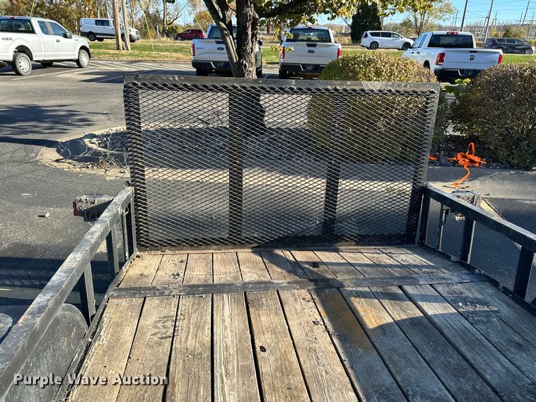 image for item DF8643 2010 Jims Trailer utility trailer