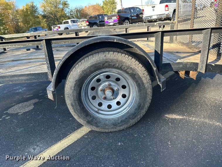 image for item DF8643 2010 Jims Trailer utility trailer