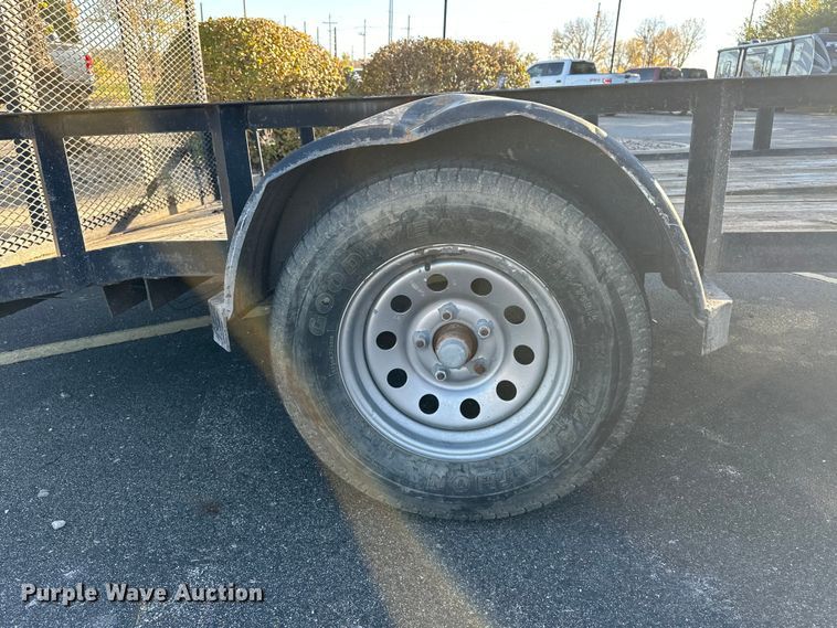 image for item DF8643 2010 Jims Trailer utility trailer