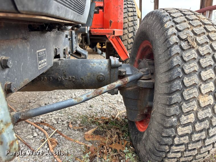 image for item DK0185 Kubota L3400 MFWD lawn tractor