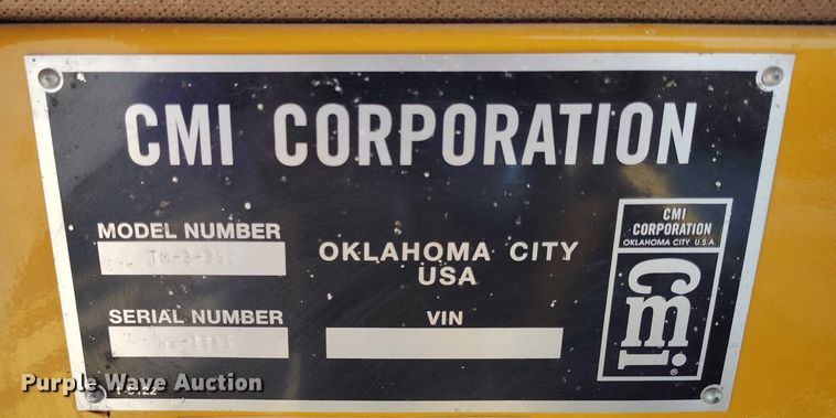 image for item DP5162 CMI TM-3-350 landfill compactor