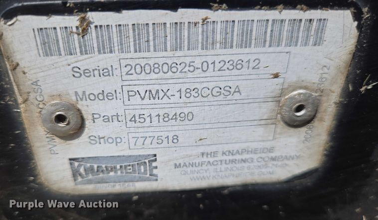 image for item DU6890 Knapheide  PVMX -183CGSA flatbed