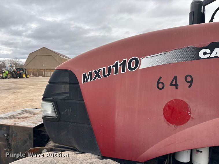 image for item DW4372 Case Maxxum MXU110 MFWD tractor