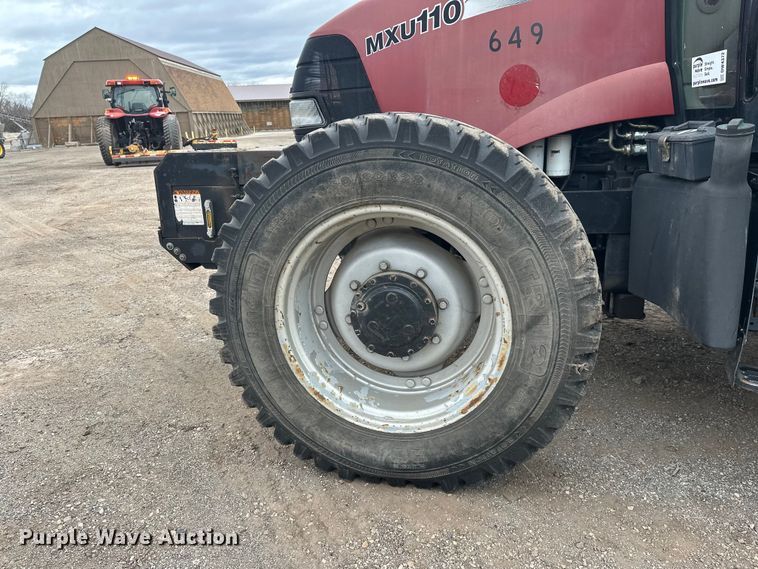 image for item DW4372 Case Maxxum MXU110 MFWD tractor