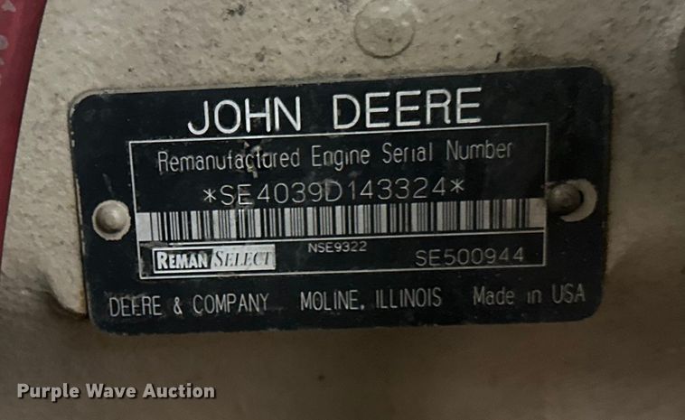 image for item DW4376 1996 Leroi air compressor