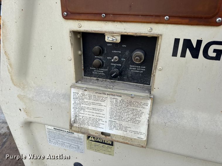 image for item DW6545 Ingersoll Rand P-125A-W-F air compressor