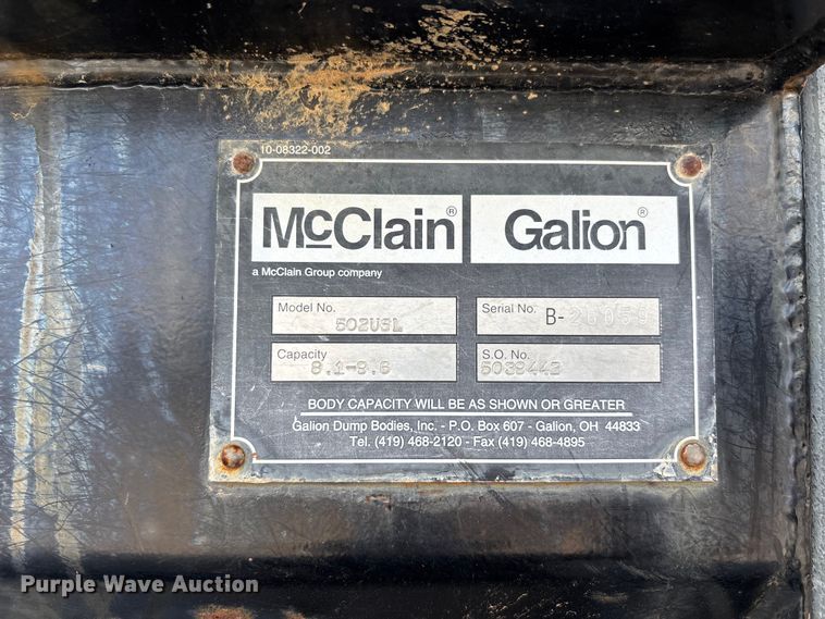 image for item DW7270 2003 GMC C8500 dump truck