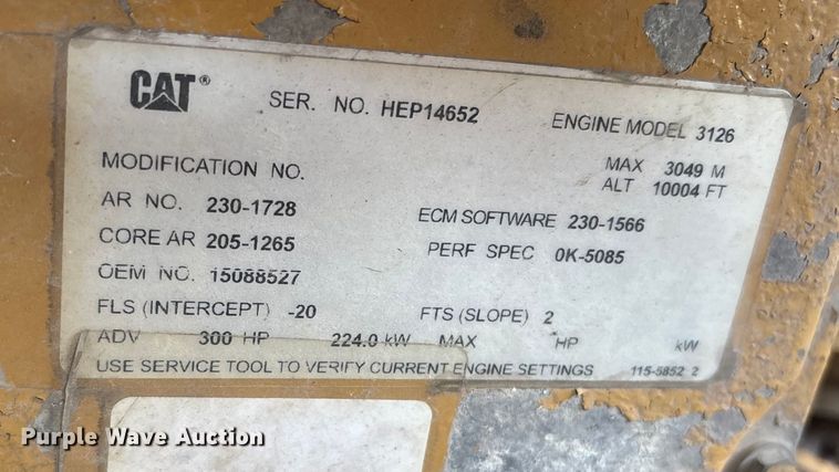 image for item DW7270 2003 GMC C8500 dump truck