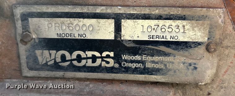 image for item DW7275 Woods PRD6000 finish mower