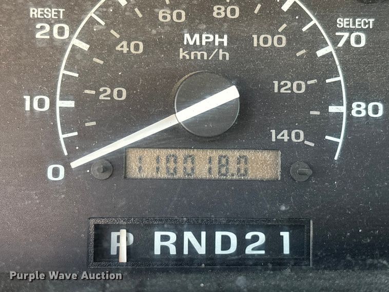 image for item DW7283 1993 Ford F350 XL Crew Cab pickup truck