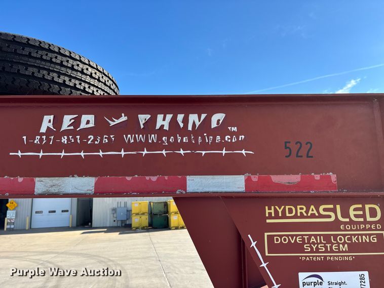 image for item DW7285 2013 Red Rhino tilt deck equipment trailer