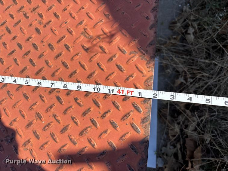 image for item DW7285 2013 Red Rhino tilt deck equipment trailer