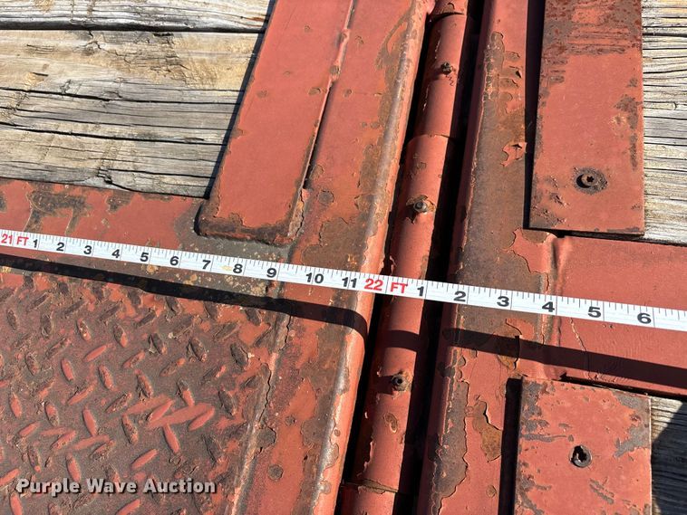 image for item DW7285 2013 Red Rhino tilt deck equipment trailer