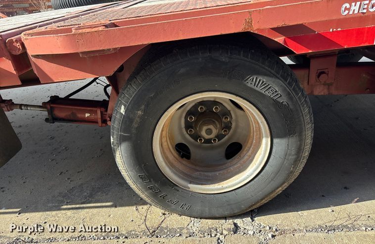 image for item DW7285 2013 Red Rhino tilt deck equipment trailer