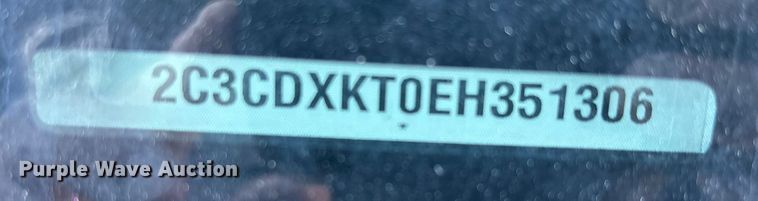 image for item DW7287 2014 Dodge Charger Police  