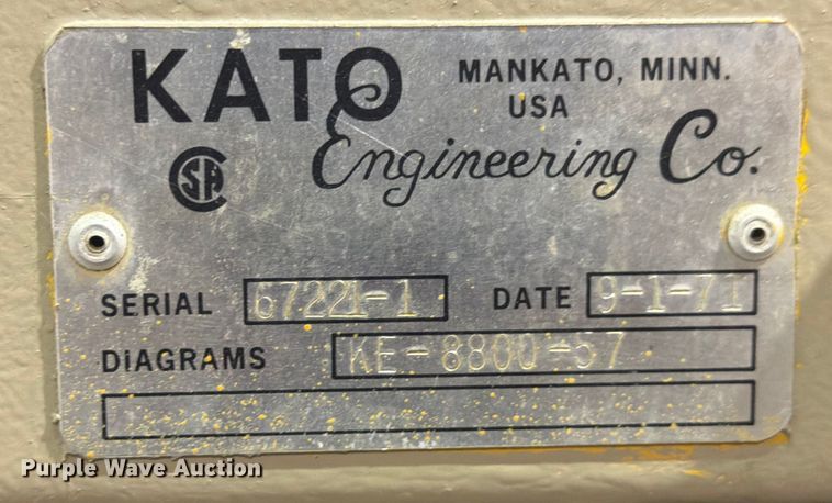 image for item DX5900 Kato generator