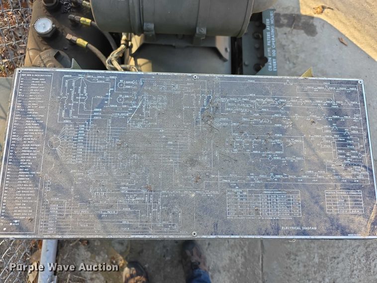 image for item DZ3572 Donaldson generator