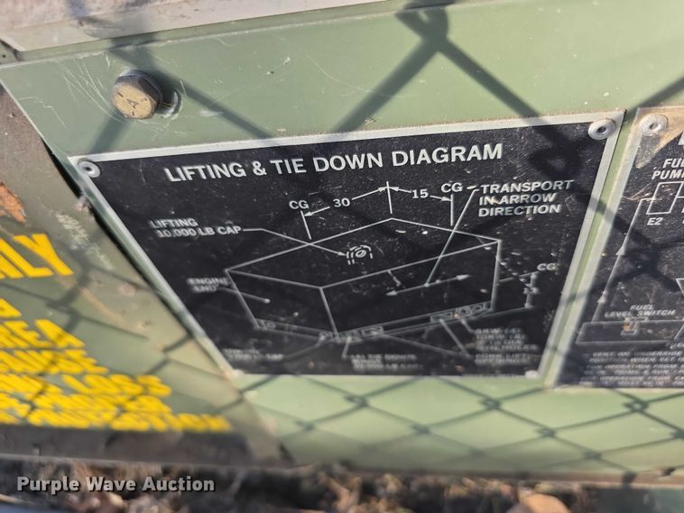 image for item DZ3572 Donaldson generator