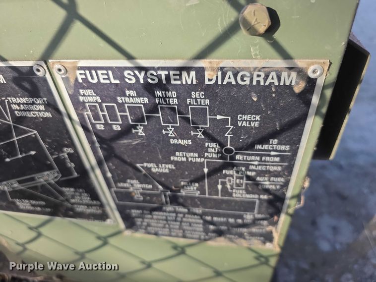 image for item DZ3572 Donaldson generator