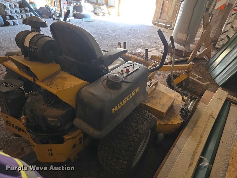 image for item DZ3573 2010 Hustler Super Z  ZTR lawn mower