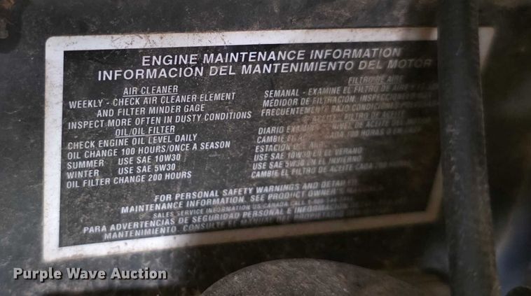 image for item DZ3573 2010 Hustler Super Z  ZTR lawn mower