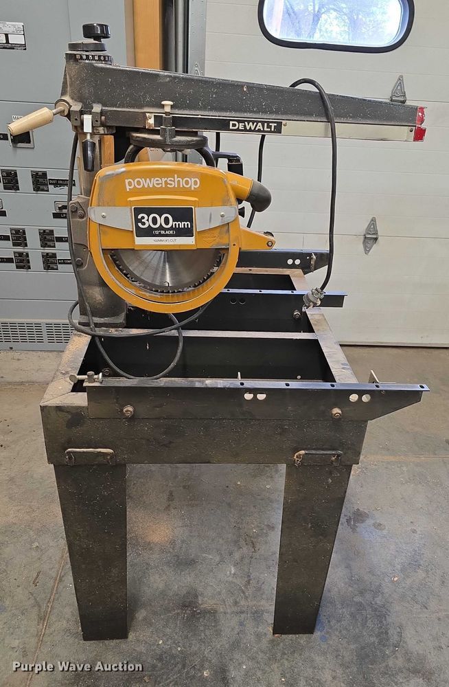 image for item DZ3575 Dewalt Powershop  radial arm saw