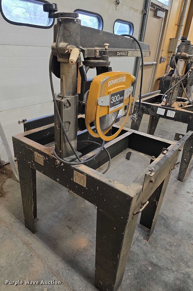 image for item DZ3575 Dewalt Powershop  radial arm saw