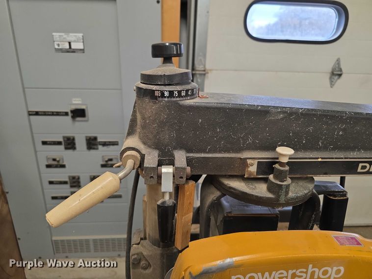 image for item DZ3575 Dewalt Powershop  radial arm saw