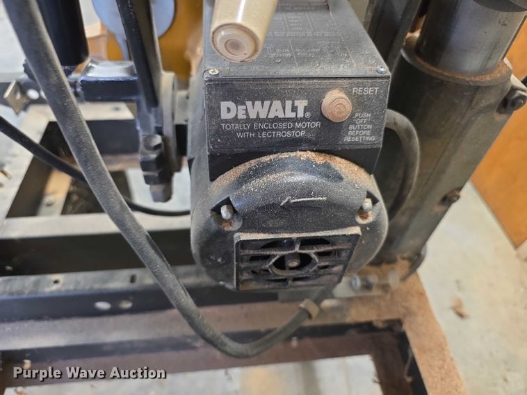 image for item DZ3575 Dewalt Powershop  radial arm saw