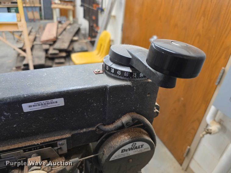 image for item DZ3575 Dewalt Powershop  radial arm saw