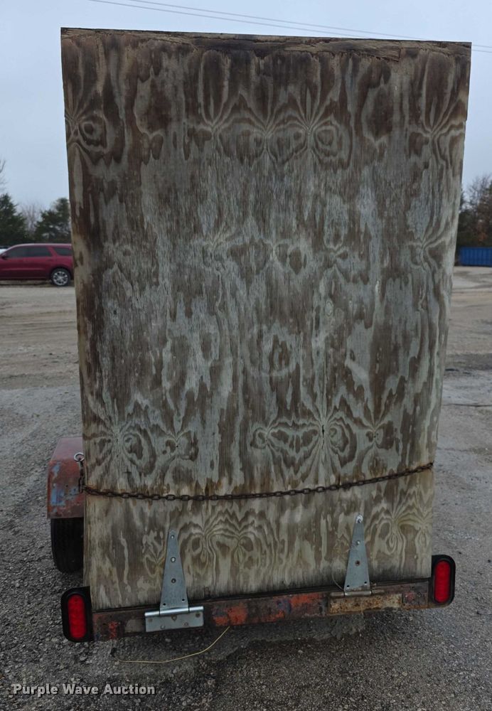 image for item DZ3628 Shop Built  tilt deck utility trailer