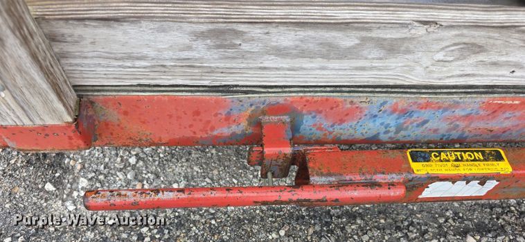 image for item DZ3628 Shop Built  tilt deck utility trailer