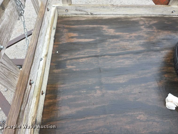 image for item DZ3628 Shop Built  tilt deck utility trailer