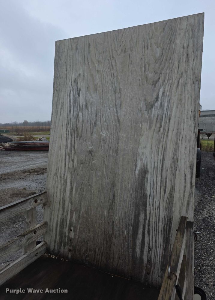 image for item DZ3628 Shop Built  tilt deck utility trailer