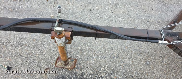 image for item DZ3628 Shop Built  tilt deck utility trailer