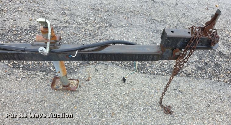 image for item DZ3628 Shop Built  tilt deck utility trailer