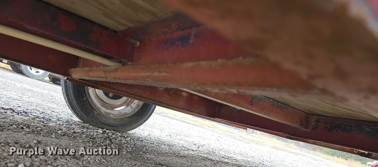 image for item DZ3628 Shop Built  tilt deck utility trailer