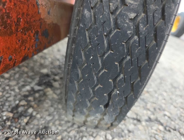 image for item DZ3628 Shop Built  tilt deck utility trailer