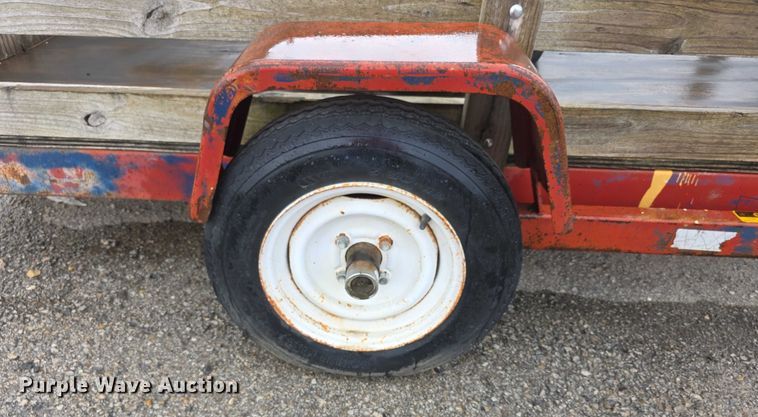 image for item DZ3628 Shop Built  tilt deck utility trailer