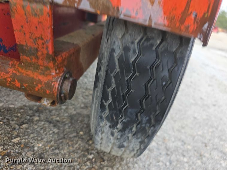 image for item DZ3628 Shop Built  tilt deck utility trailer