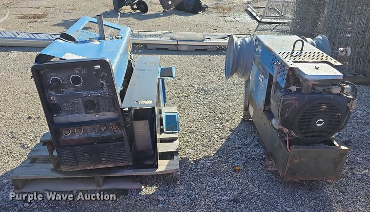image for item DZ3634 (2) Miller welder/generators