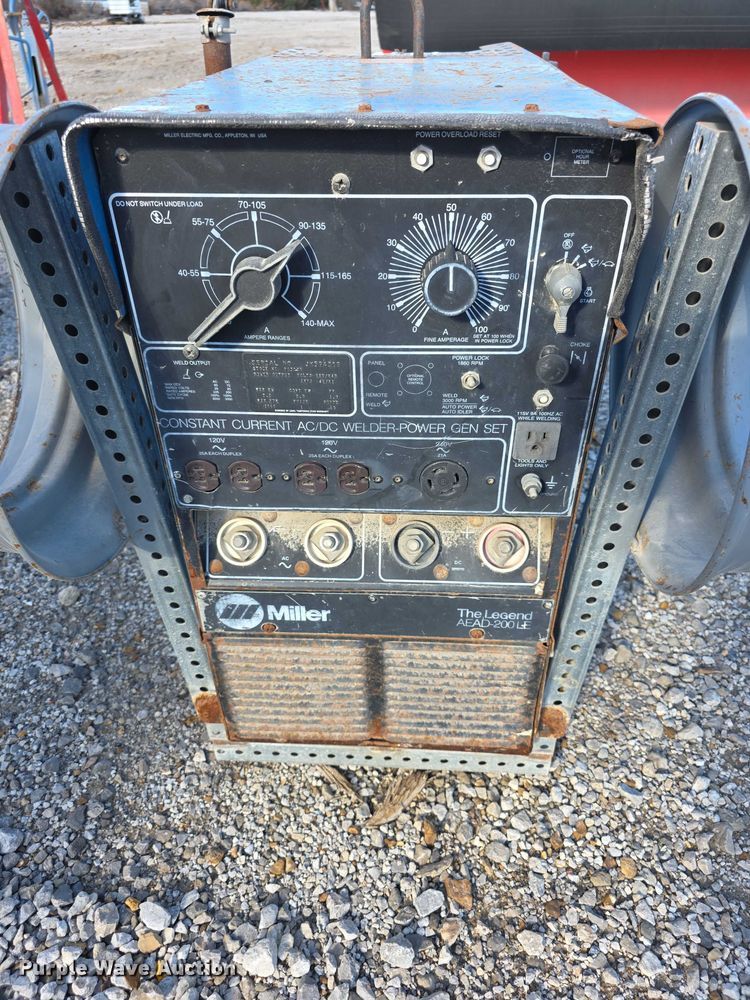 image for item DZ3634 (2) Miller welder/generators